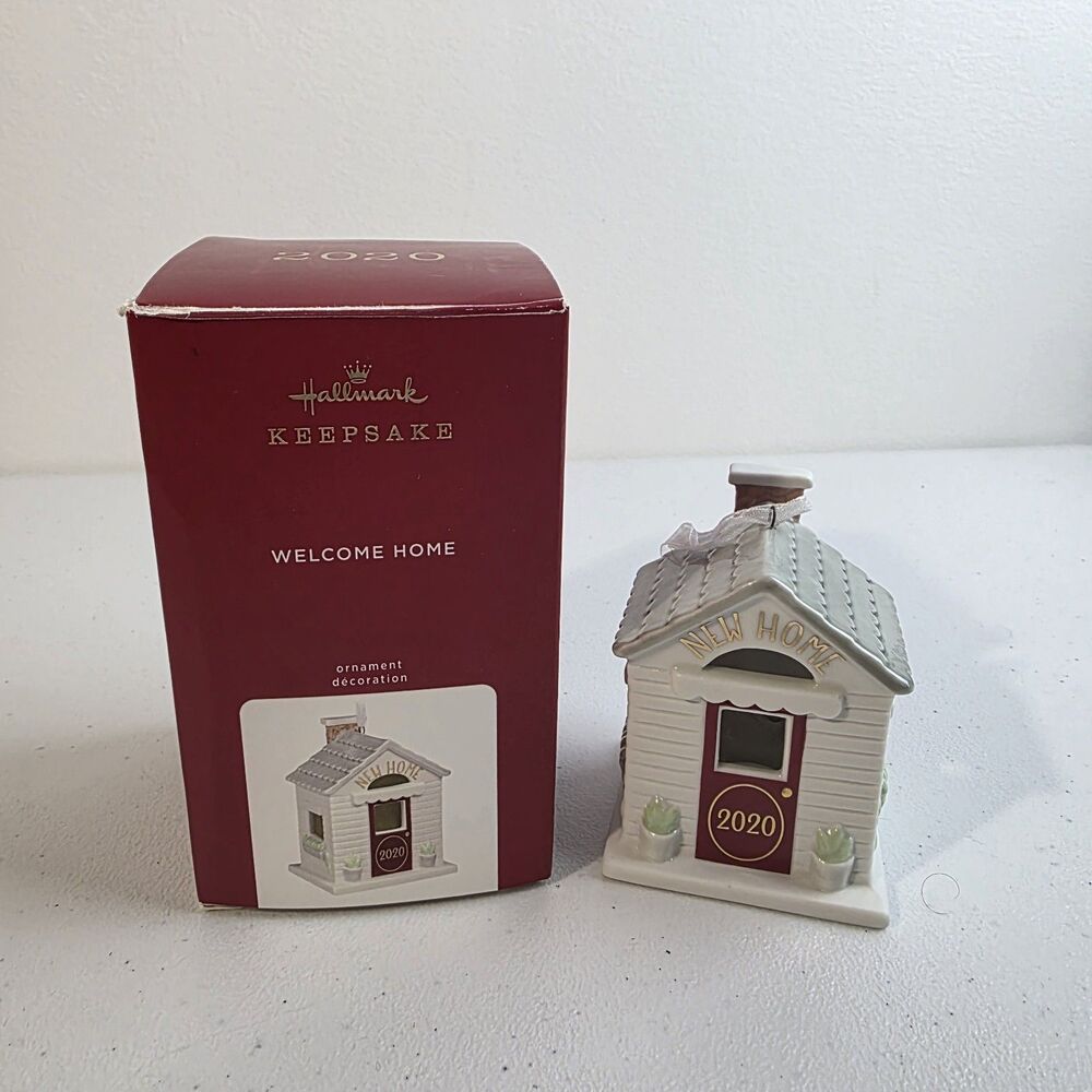 Hallmark Keepsake 2020 Welcome New Home Christmas Ornament With Box Holiday Xmas